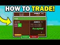 How to Trade in Grow a Garden ROBLOX