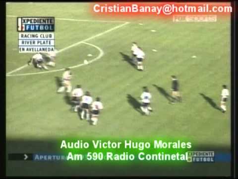 Racing 1 River 0 Apertura 1993 (Relato Victor Hugo Morales)