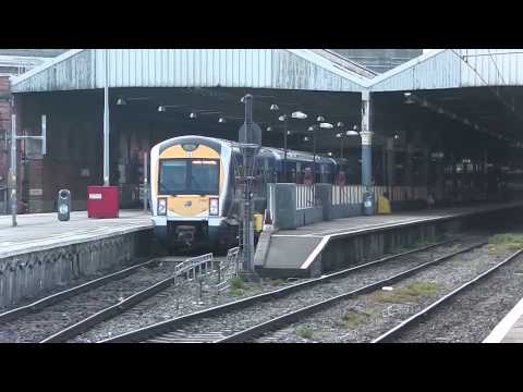 NIR Class 3000 CAF arrives and departs Connolly