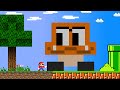 When Everything Mario Touches Turns Into Minecraft