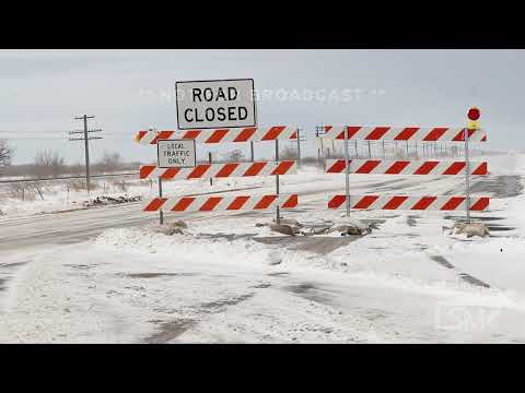 12-14-2022 Ogallala, NE  -  Digging Out As Ground Blizzard Begins