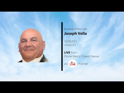Funeral of the late Joseph Vella