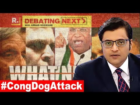 Congress Launches 'Dog' Attack, Politics Of Love or Loathe? | The Debate With Arnab Goswami
