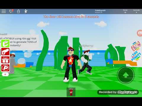 La lava mi vuole bruciare roblox ita