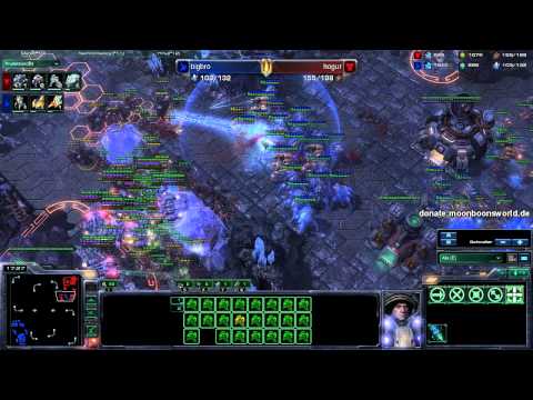 Starcraft 2 mit Moonboon - Bigbro vs. Hogur [PvT]