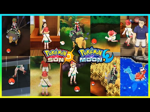 Pokemon Sun & Moon - All Evolution Stone & Item Locations