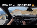 POV Drive BMW X5 XDRIVE 40D M Sport F15 The King S Road Transalpina Road Romania