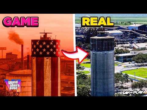Le ambientazioni di GTA 6 esistono nella vita reale... e sono identiche a quelle del gioco! #gta6