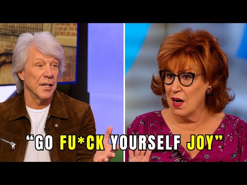 Jon Bon Jovi Walks Off ‘The View’ After Fiery Exchange with Joy Behar—Fans Stunned