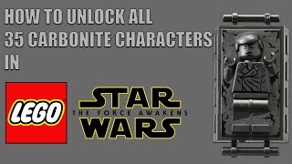 All Carbonite Bricks Locations - LEGO Star Wars The Force Awakens
