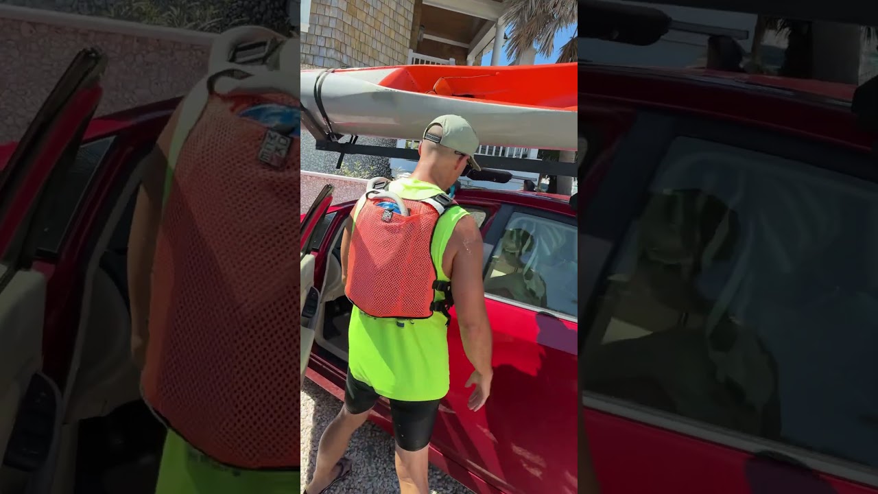 Never forget to strap your boat again. #surfski #thepaddlechannel #outrigger