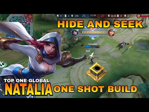 Next Level Play!! One Shot Build Natalia Perfect 2023!! - Build Top 1 Global Natalia ~ MLBB