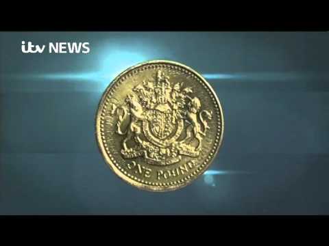 Last round pound coin minted