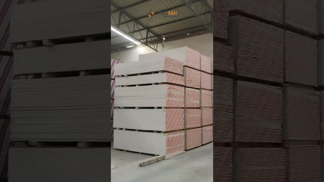 GYPSUM BOARD MANUFACTURING | FROM FACTORY TO GLOBAL MARKETS 🌍
