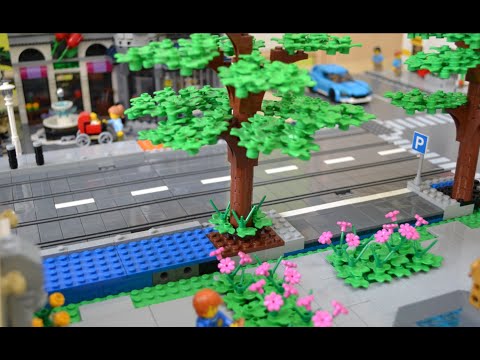 Erste Straßenmodule sind eingebaut - Bau meiner Lego Stadt Teil 10