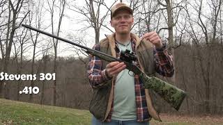 4 REASONS I USE A STEVENS 301 .410 FOR TURKEY HUNTING
