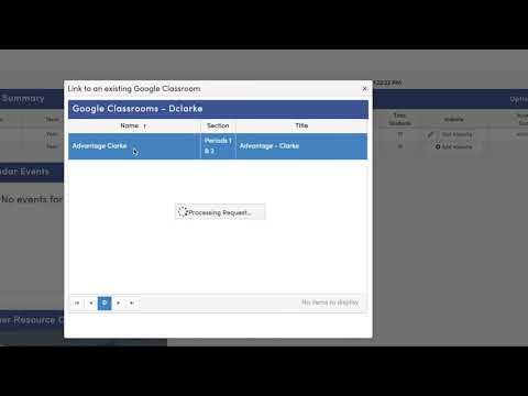 Linking Google Classroom To Aeries Gradebook