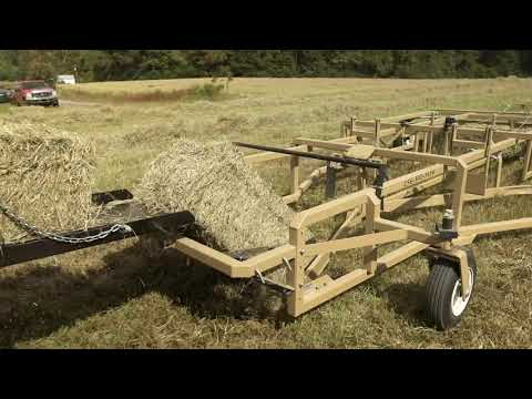 Small Bale Hay Accumulator