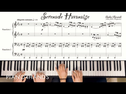 1. Sérénade Havanaise - Le livre des Sérénades - Giulio Ricordi (alias Jules Burgmein)