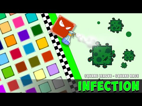 Infection Square Race - Survival Square League