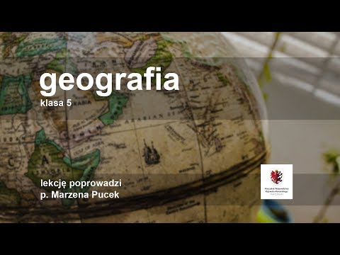Klasa 5 - Geografia - krajobraz Polski cz. 1 | szkoła