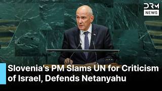 FULL: Slovenia's PM Tells UN Criticism of Israel Must Never Be a Cover for Antisemitism | AC1G