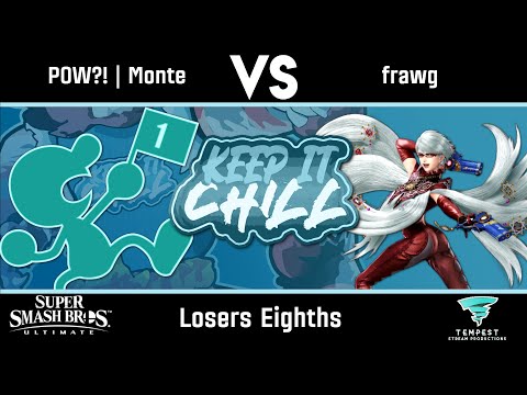 POW?! | Monte (Game & Watch) vs frawg (Bayonetta) - Losers Eighths - Keep It Chill #5