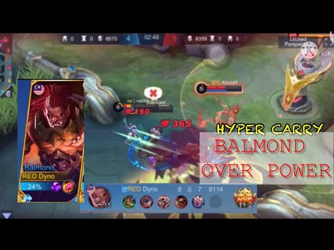Hyper Carry Balmond the Real Meta 2022❤️‍🔥❤️‍🔥..Hero melawan nata melawan hukum- MLBB