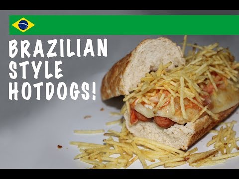 BRAZILIAN STYLE HOTDOG RECIPE!