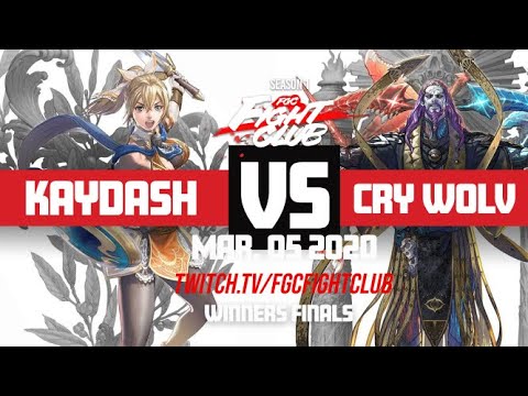 Soul Calibur VI || Kaydash vs CryWolv || Winners Finals 03.05.2020