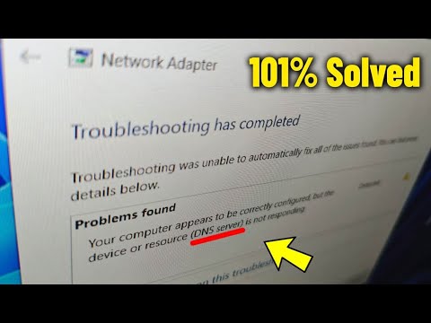 Your computer appears to be correctly configured but DNS Server Not Responding – Error Solved ✅