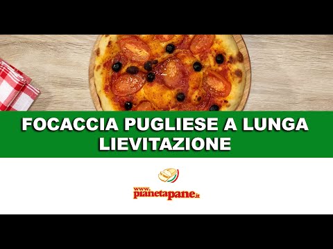 RICETTA: FOCACCIA PUGLIESE A LUNGA LIEVITAZIONE