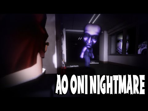 4 Idiots Trapped With Ao Oni | Roblox AOONI Nightmare