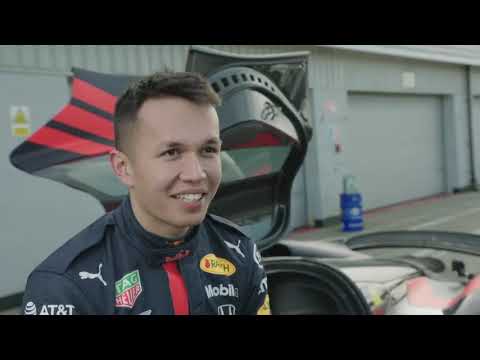Aston Martin Valkyrie tested by Max Verstappen and Alex Albon