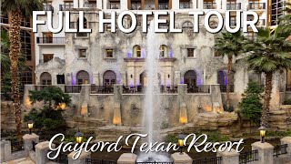 Gaylord Texan Resort Full Hotel Tour | Best family resort in Dallas, Texas | 4K