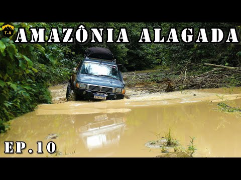 Ep.10 - Expedição Família 4x4 - Rumo ao Paraíso na Floresta - Cachoeira do Aruã
