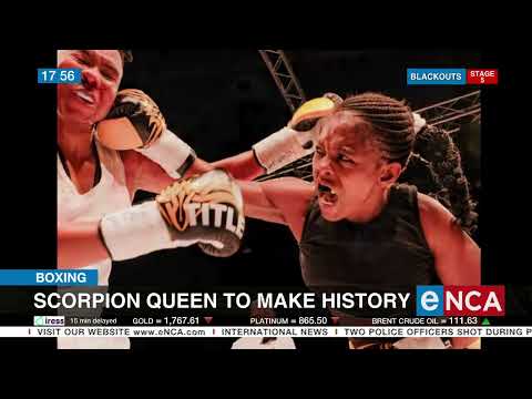 Boxing 'Scorpion Queen' to make history