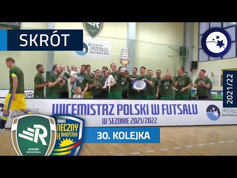 Rekord Bielsko-Biała - Słoneczny Stok 5:1 | SKRÓT | 30. kolejka (2021/22)