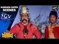 Vajramuni Super Acting Scenes Kannada Action Scenes Huliya Halina Mevu Movie Jayaprada