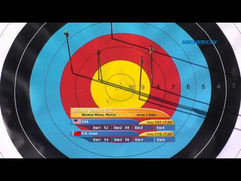 USA v China – recurve women's team bronze | Ogden 2011 Archery World Cup stage 3