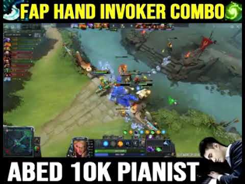 ABED 10k MMR  Invoker Fap Hand Show