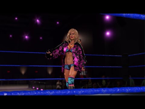 WWE 2K24 - Angelina Love VS Roxanne Perez VS Barbi Hayden VS Maxxine Dupri