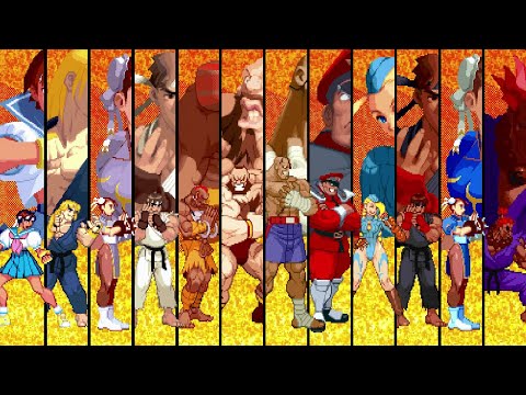 The 12 Secret Characters of Street Fighter Alpha 2: Gold