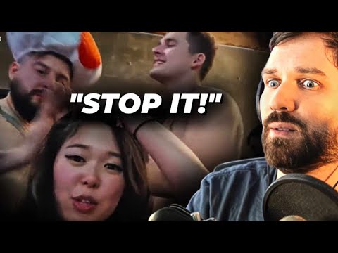 Mang0 S*xually Harasses ExtraEmily In Front Of Ludwig