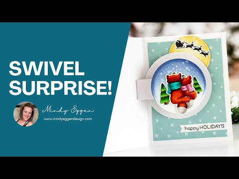 Rotating Pop Up Card Tutorial: Swivel Surprise