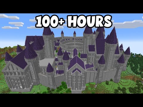 I Spent 800 Days Building a Castle in Survival Minecraft...