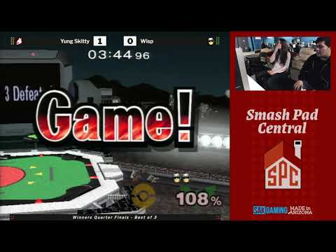 SPC 141 - Winners Quarter Finals - Yung Skitty (Mewtwo) vs Wisp (Falcon)