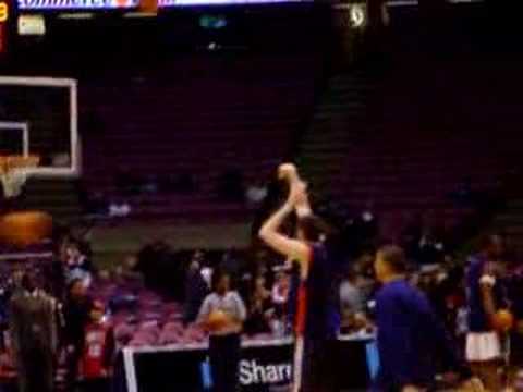 Mile Ilic Shooting Around