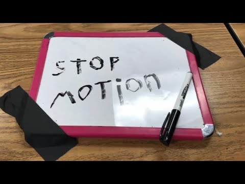 Stop motion whiteboard animation