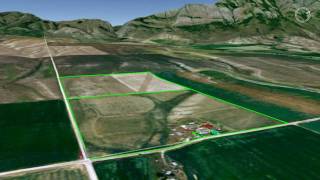 preview picture of video 'Home & 80 ACRES - Armstrong Real Estate Auction - Google Earth Fly-by'